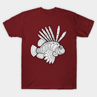 Native Inspired Lion Fish T-Shirt